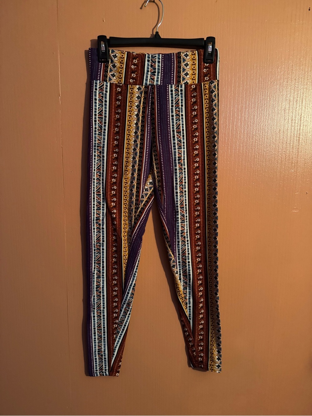 Eye Candy Women’s Boho Printed Leggings Multicolor Size Medium